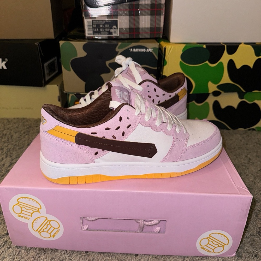 🗣️Brand New Vandy The Pink Ice Cream Cone Shoes! Size Men’s 10 US. 🔥🔥